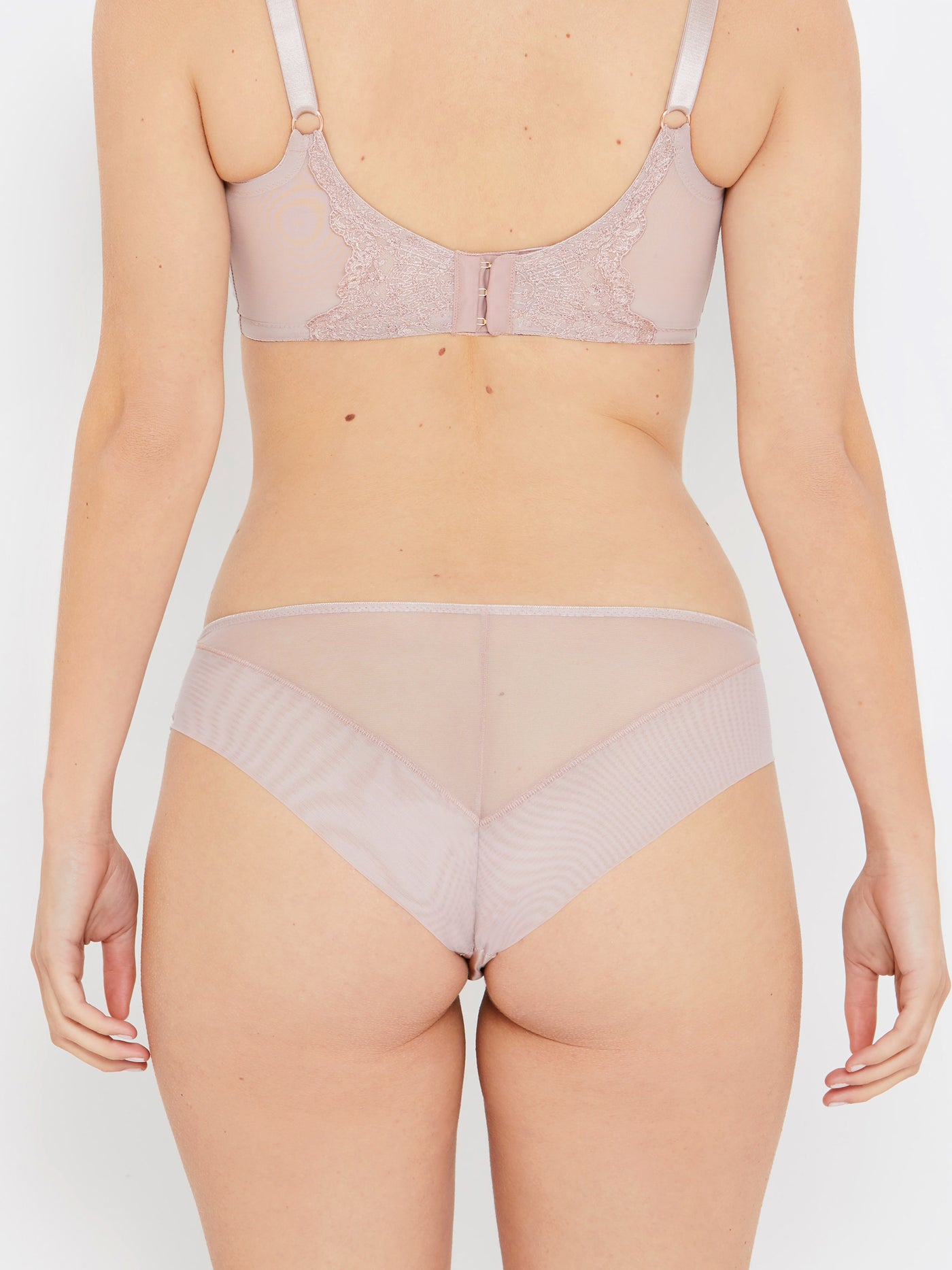 Grace vintage rose lace knickers back view