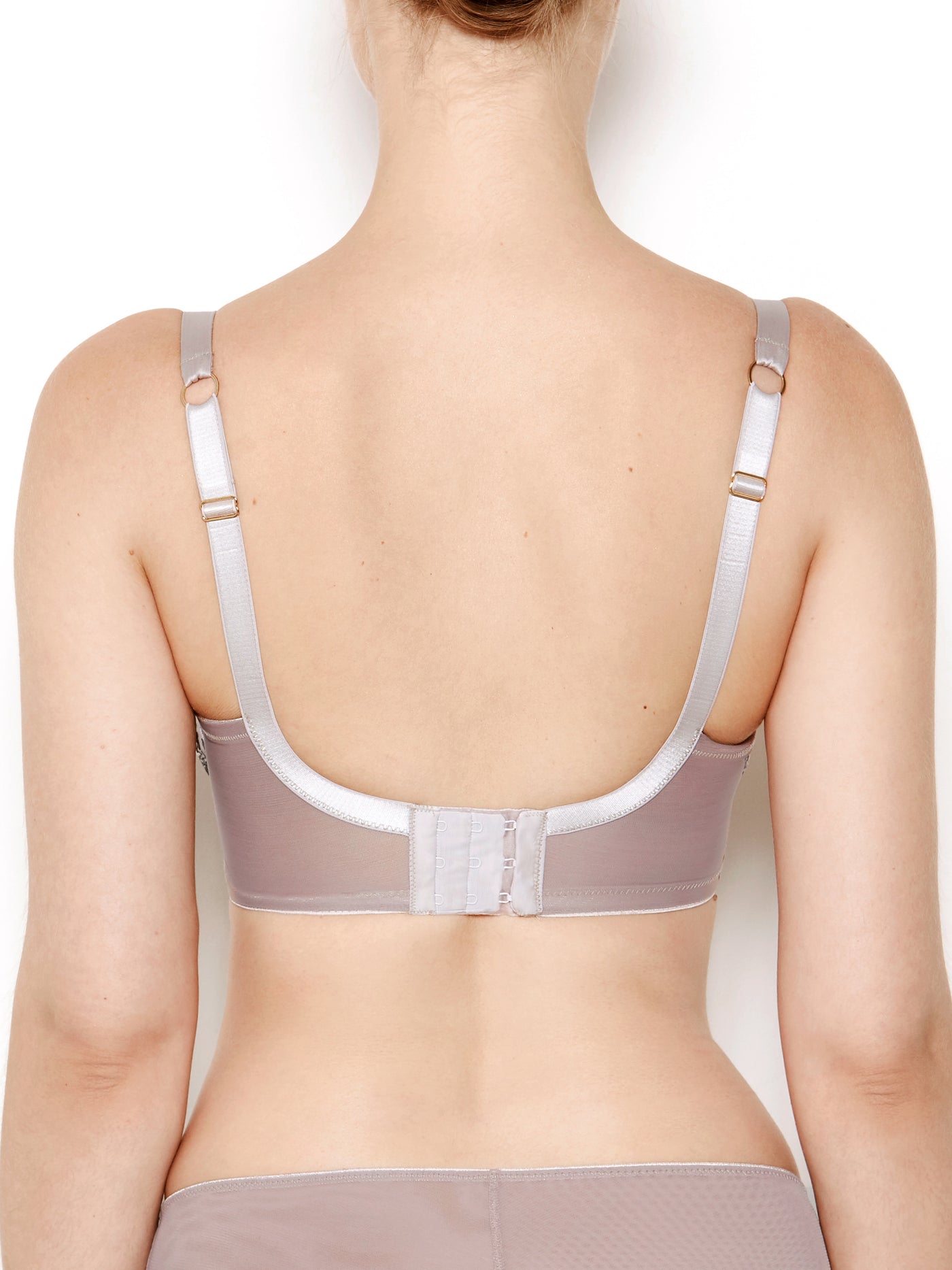 Zaria Lilac Ash Embroidered Full Cup Bra