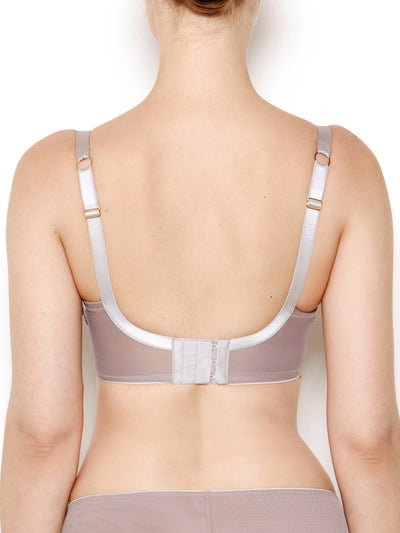 Zaria Lilac Ash Embroidered Full Cup Bra