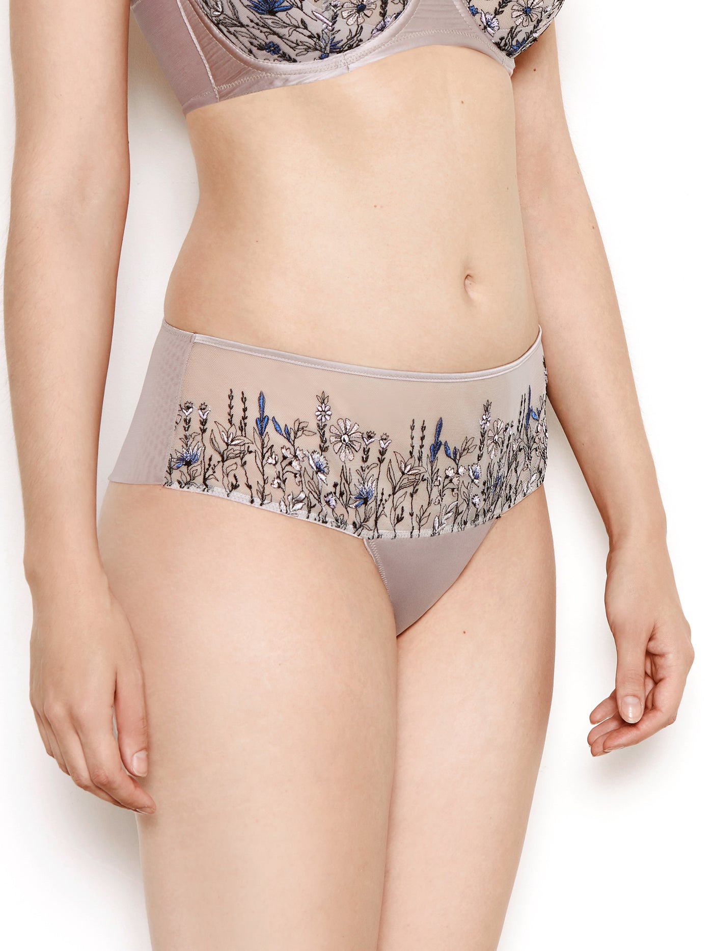 Zaria Lilac Ash Brazilian Knickers