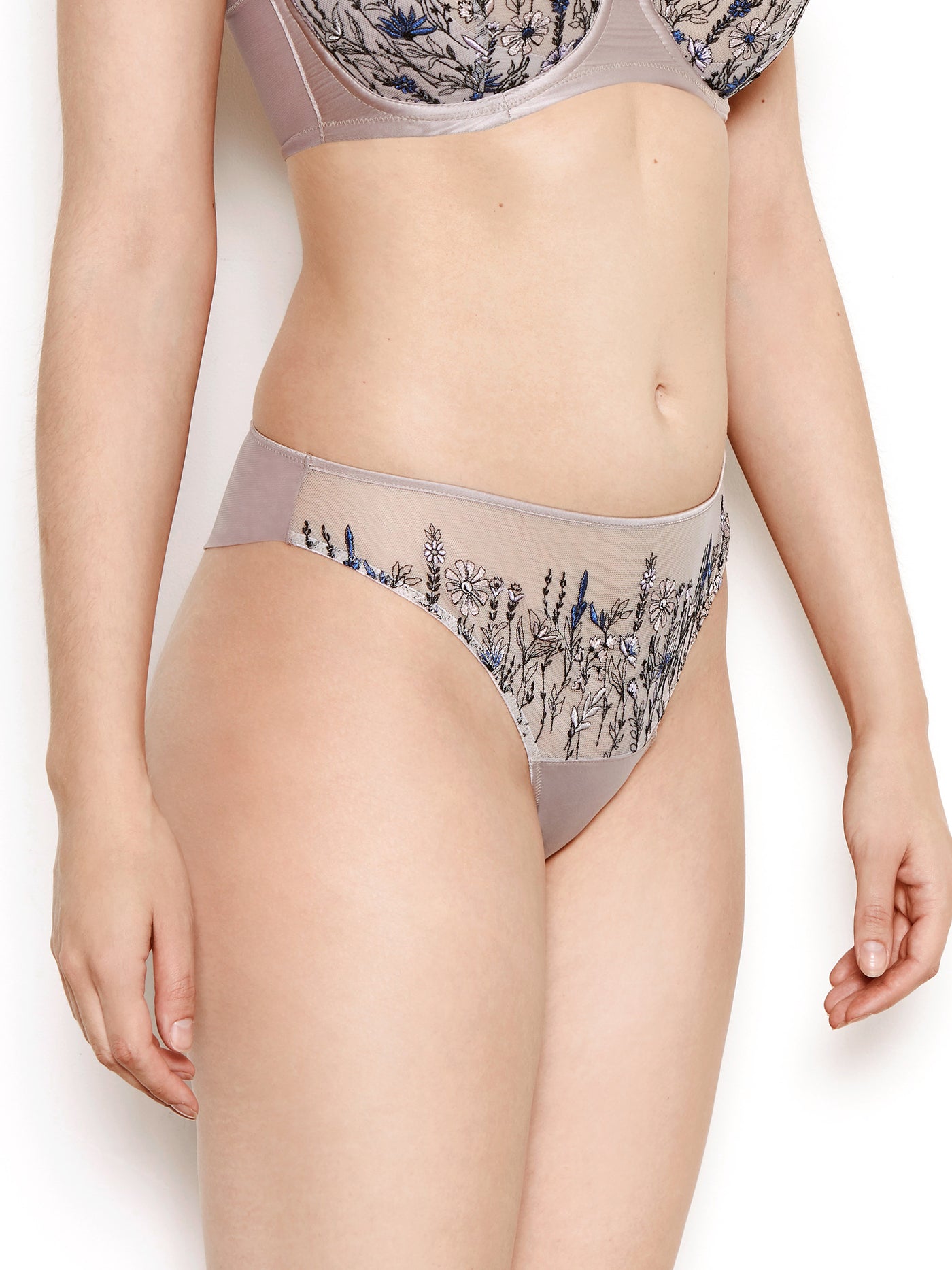 Zaria Lilac Ash Thong